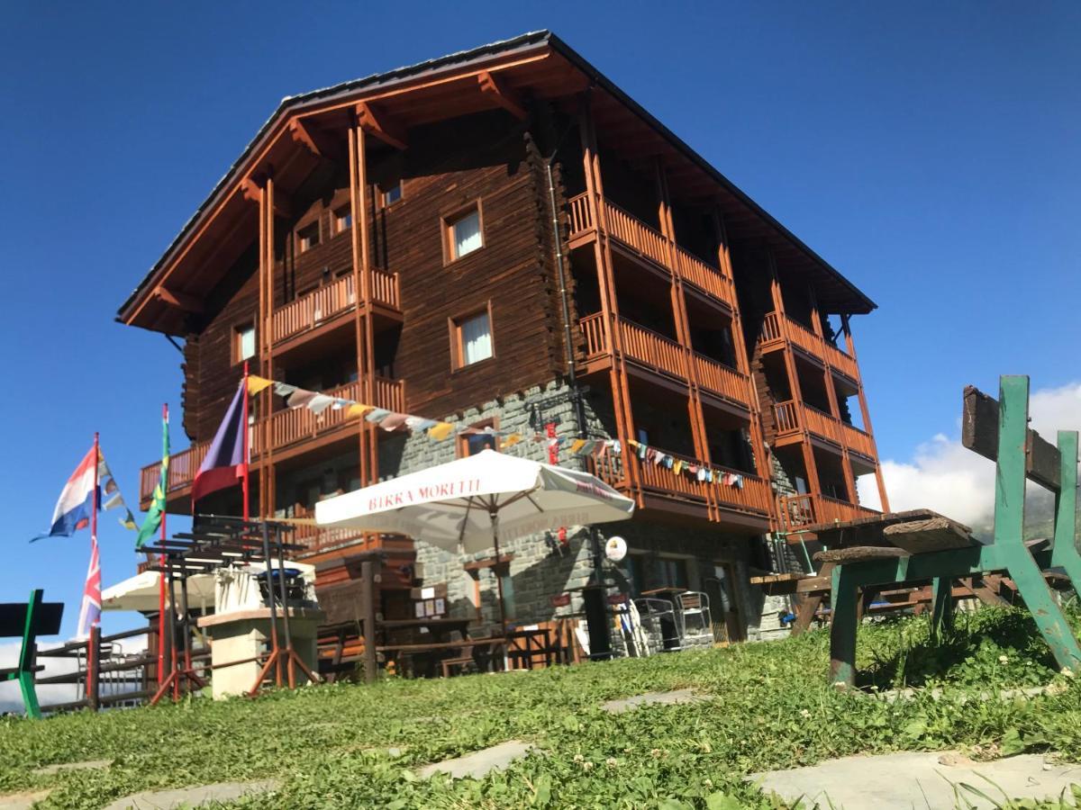 Edelweiss Hotel Champoluc Bagian luar foto